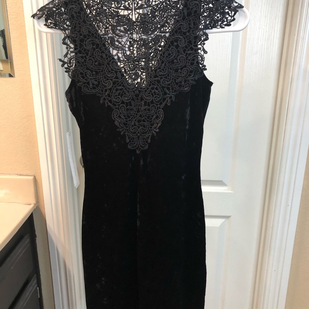 Lace/velvet dress - 2 for $20 (Mix & Match)